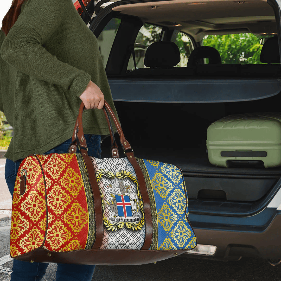 Travel Bag Iceland Royal Pattern