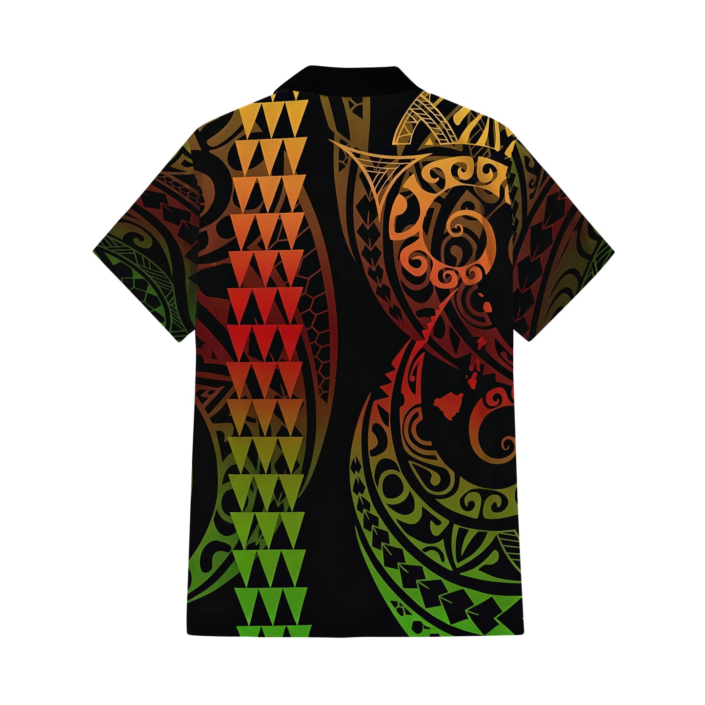 Reggae Island Polynesian Tribal Pattern Matching Outfit For Couple Tropical Island Puletasi Dress Man Shirt For Her Him