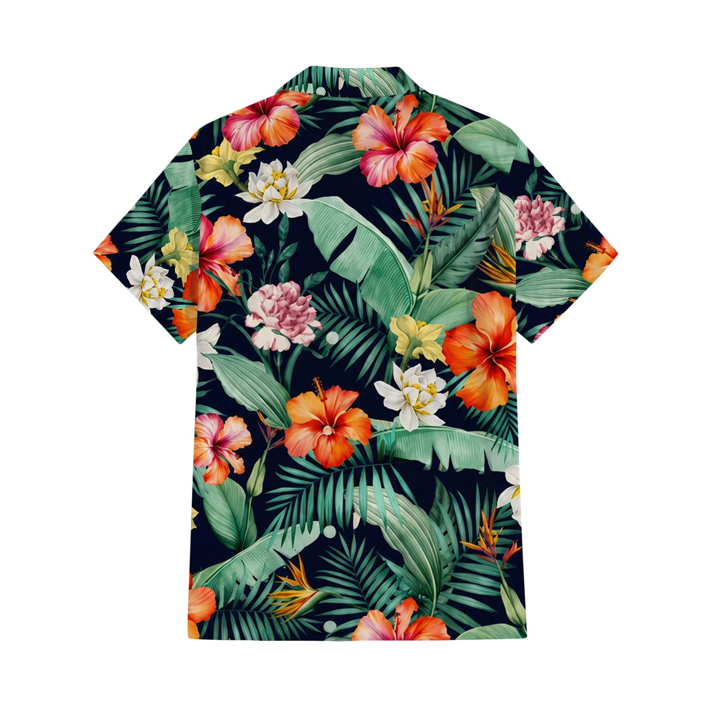 Vintage Polynesian Hibiscus Flowers Tropical Island Puletasi Dress And Hawaiian Shirt For Her Him