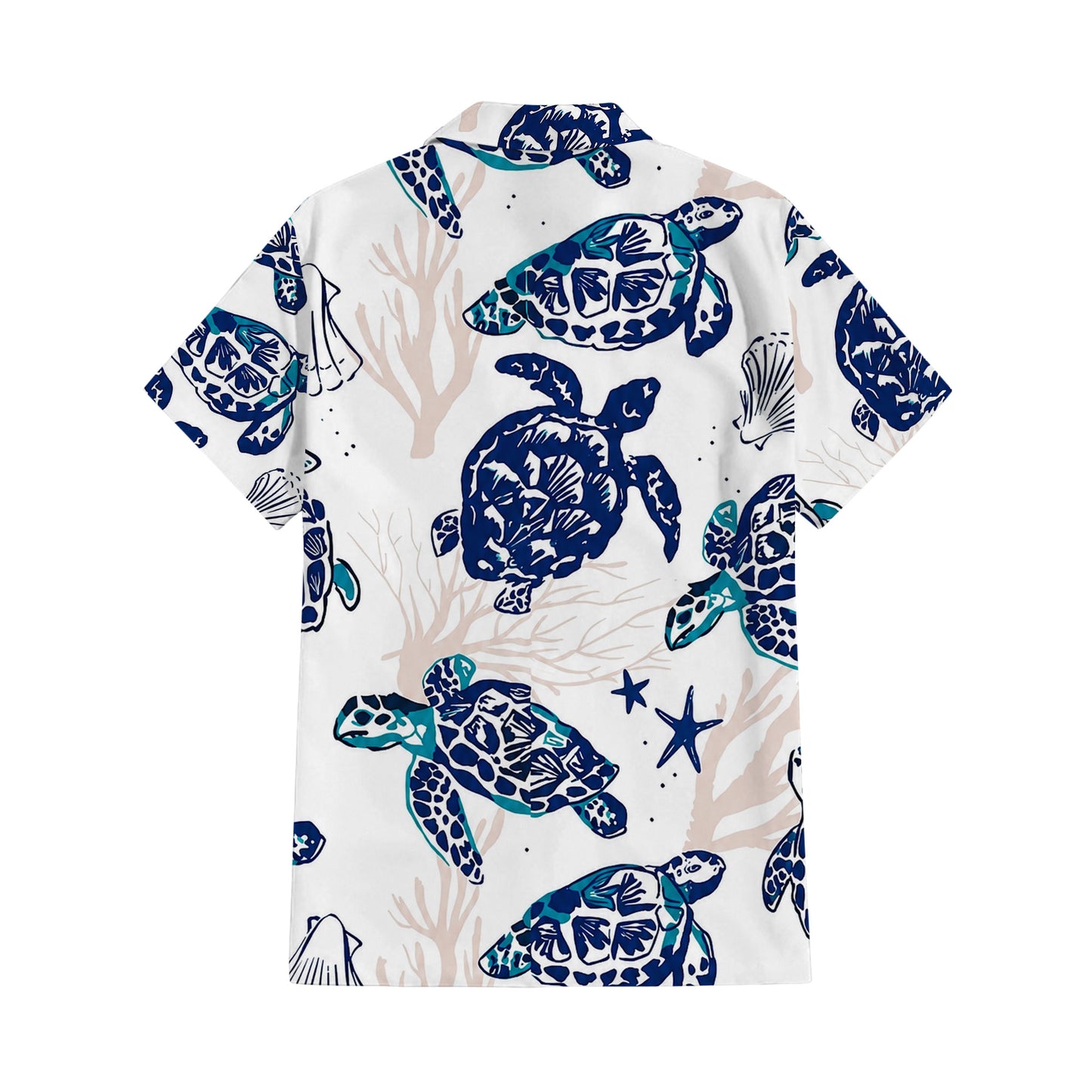 Polynesian Sea Turtle Tropical Island Puletasi Dress And Hawaiian Shirt For Her Him