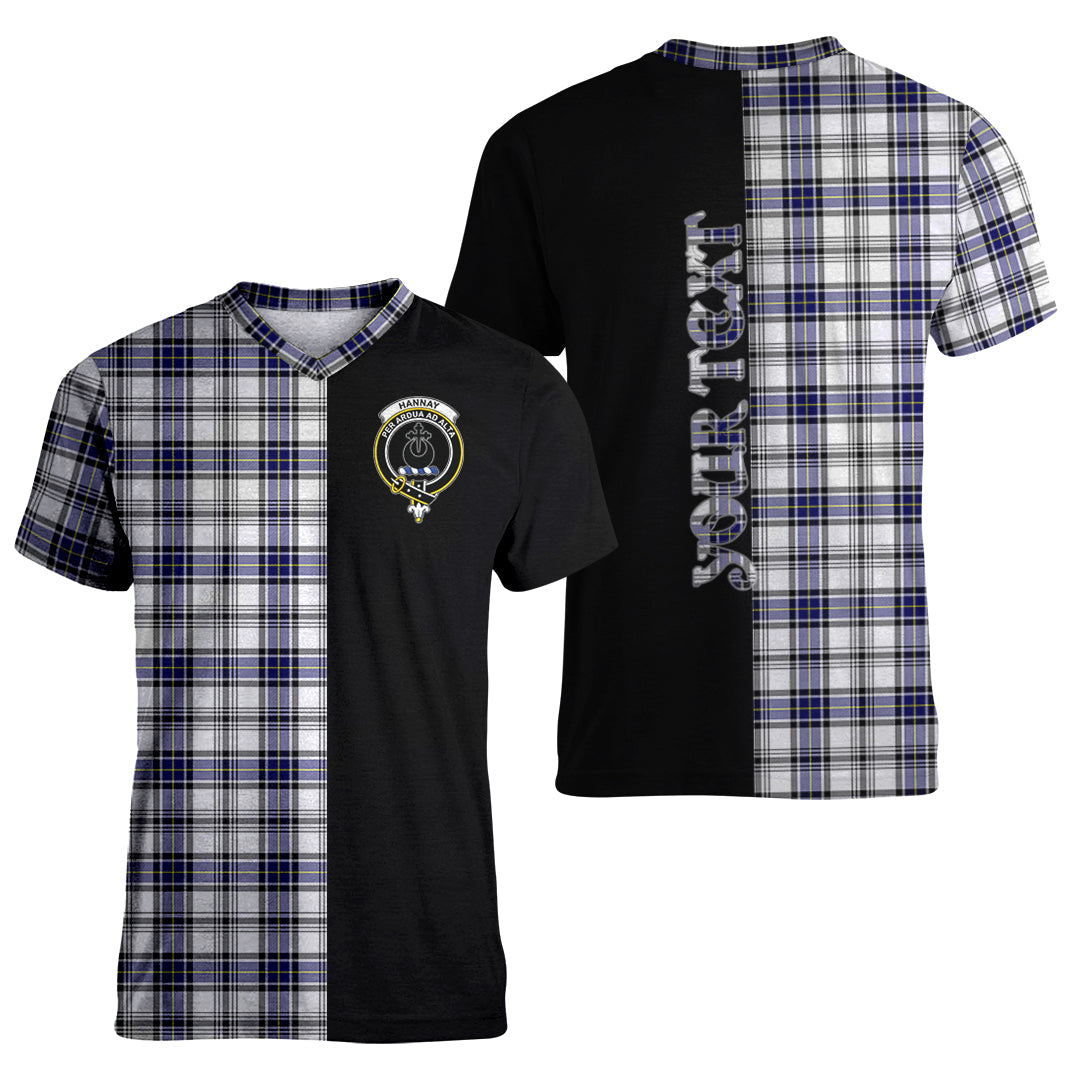 Printivon Hannay Modern Tartan Personalize Half T shirt