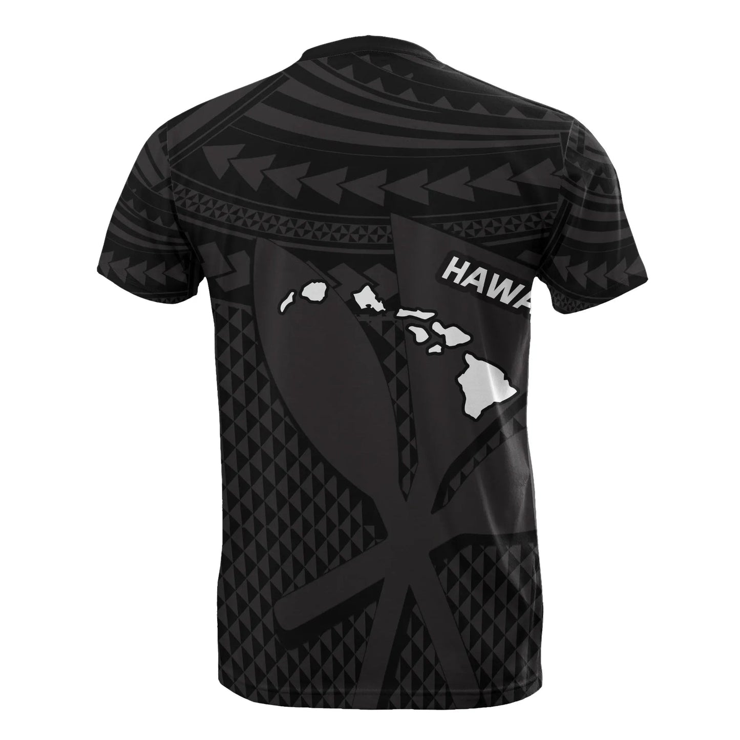 Hawaii T-Shirt - King Kamehameha Kanaka Maoli Polynesian Black Shirt