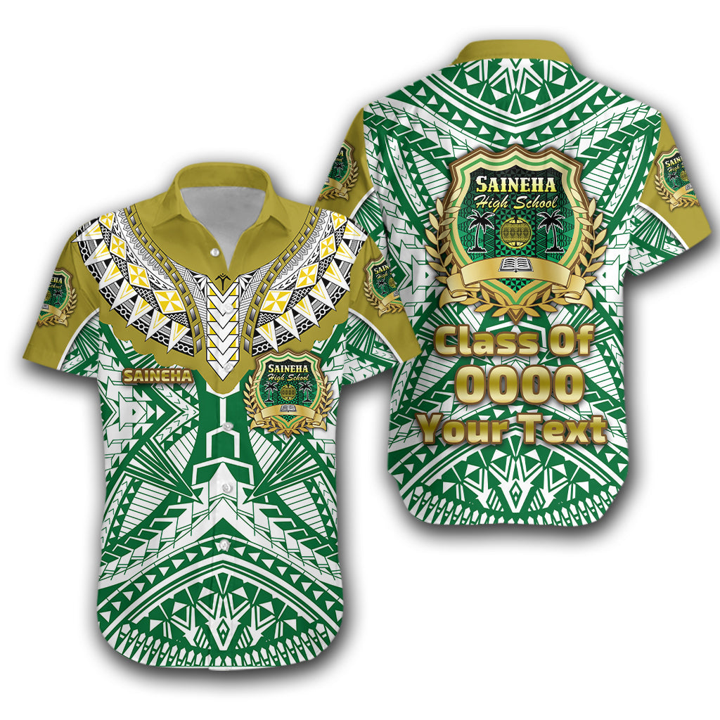 Custom Personalised Saineha Tonga Hawaiian Shirt Polynesian Sport Style Special - Class of -