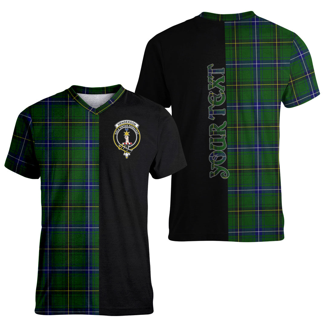 Printivon Henderson Modern Tartan Personalize Half T shirt