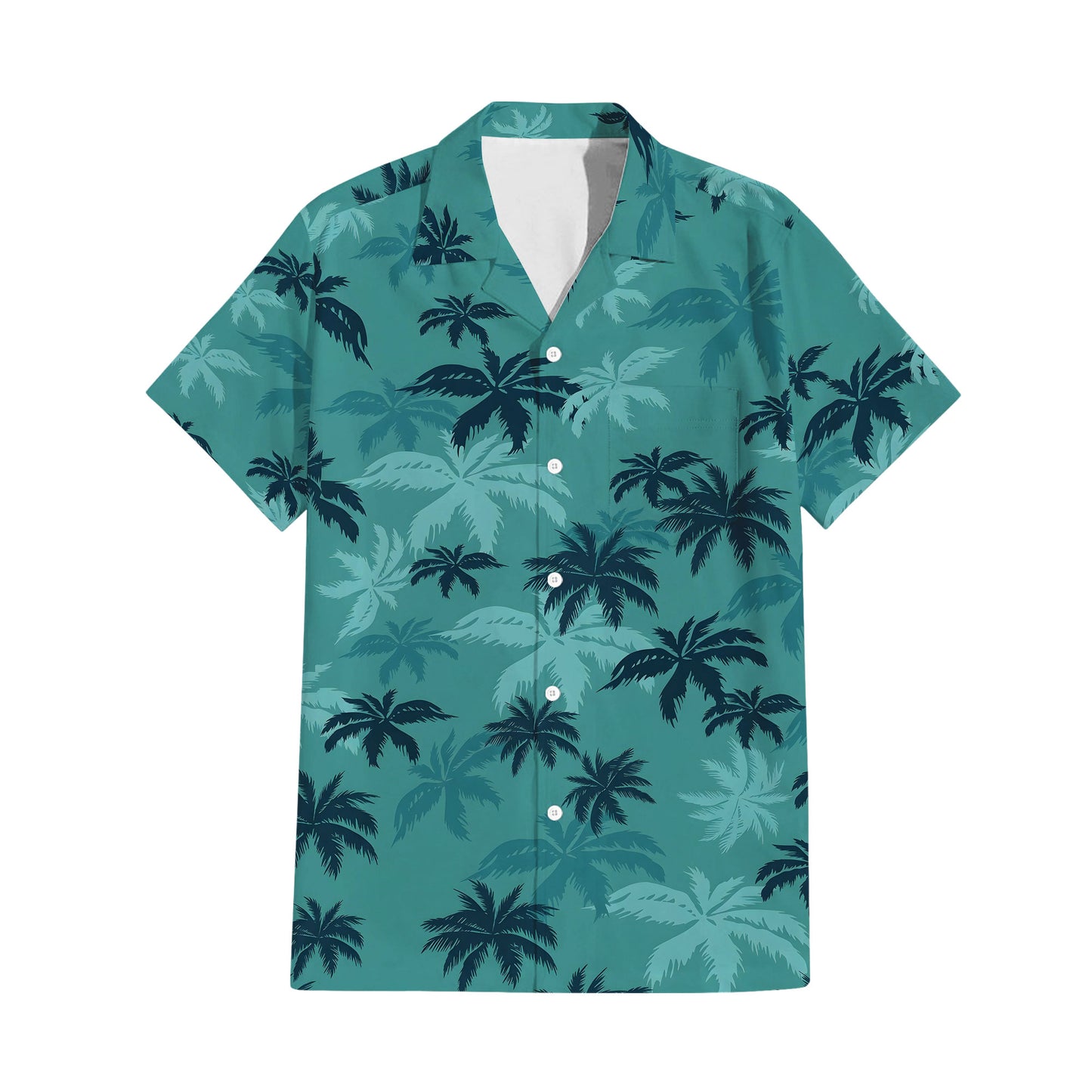 Coconut Tropical Tree Women's Dress Men's Shirt Couple Suit Polynesian Matching Outfit For Couple