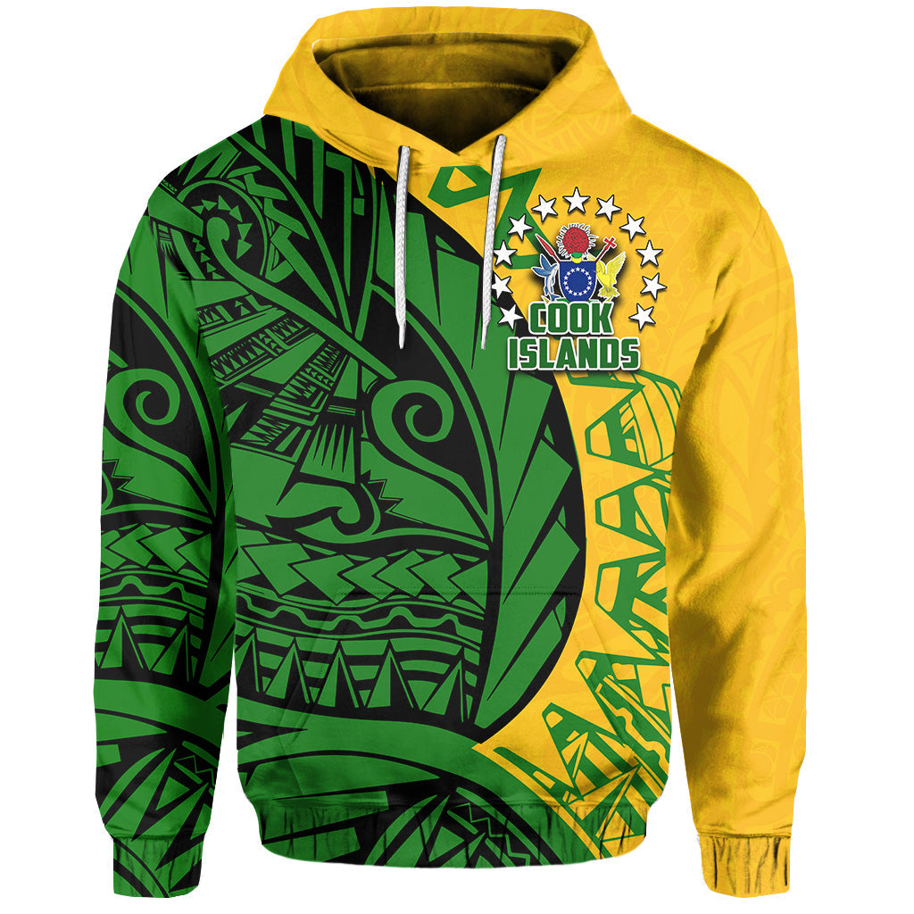 ( Personalised)Cook Islands Hoodie Polynesian Style