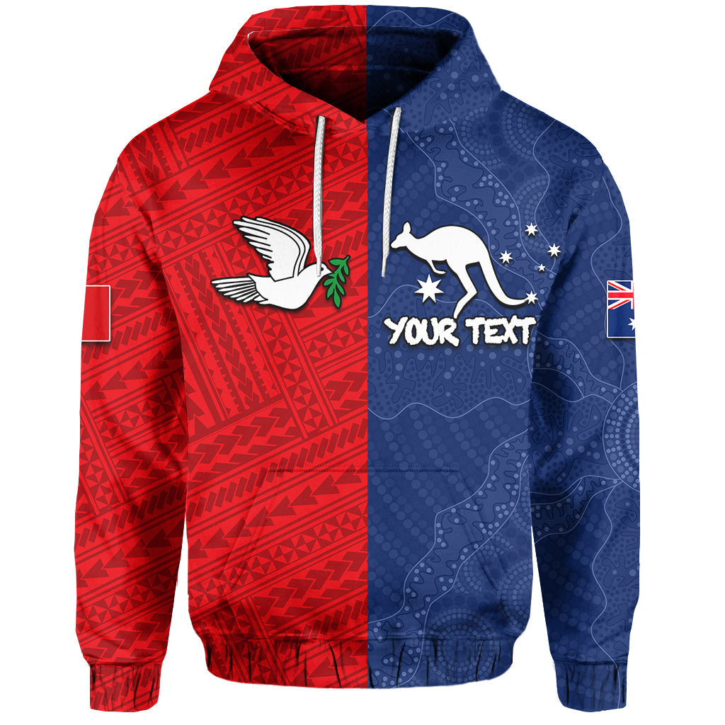 ( Personalised) Kalapu Fofoanga Robinvale Hoodie Half Style