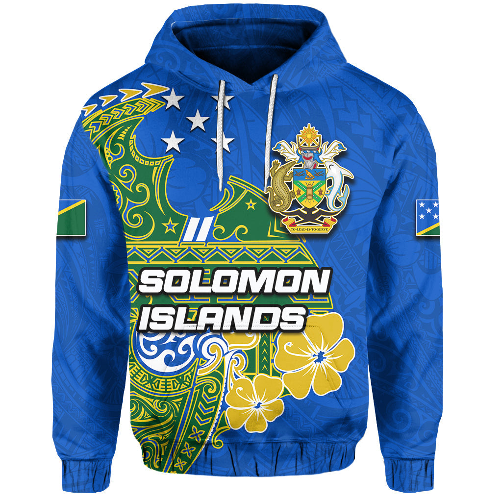 ( Personalised) Solomon Islands Independence 44th Melanesia Tattoo Hoodie