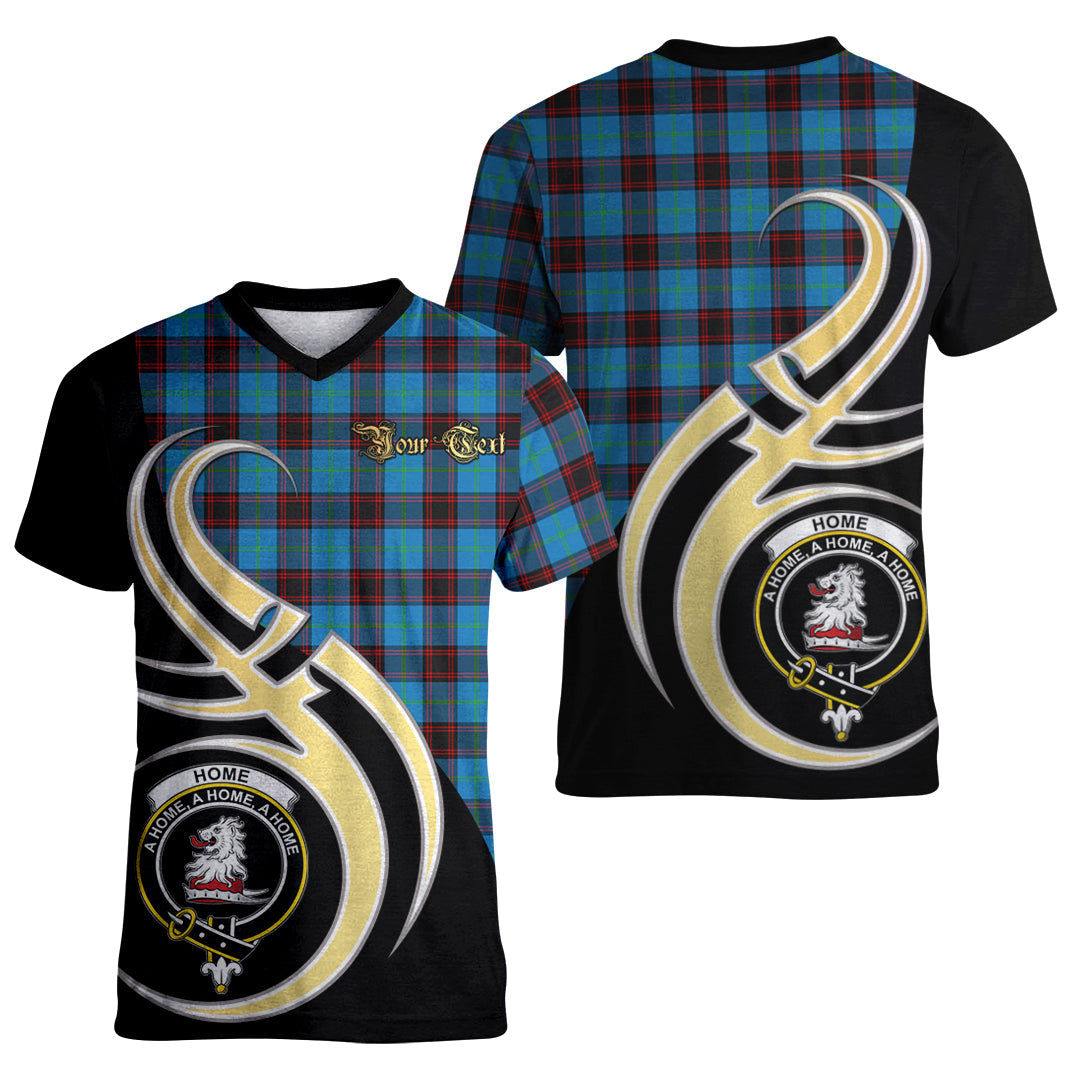 Printivon Home Ancient Tartan Crest Believe In Me T Shirt