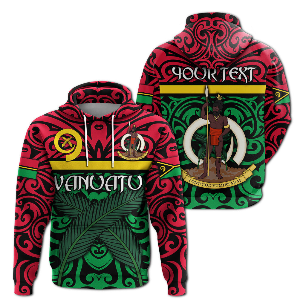 ( Personalised) Vanuatu Hoodie Melanesian Warrior Version 2