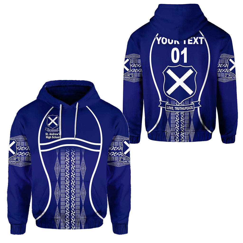 ( Personalised) St. Andrew's High School Hoodie Unique Vibes