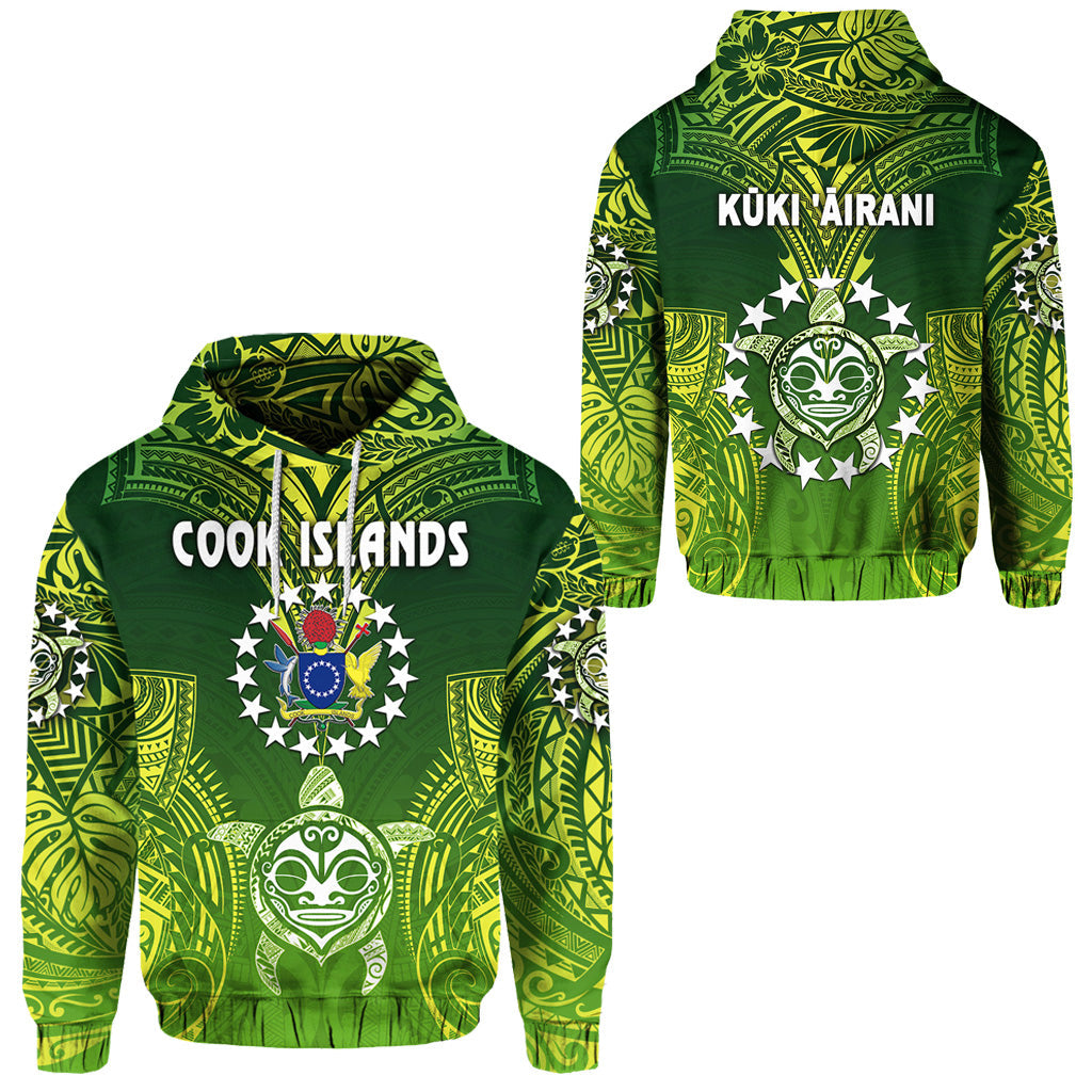 Cook Islands Hoodie Happy Independence Anniversary