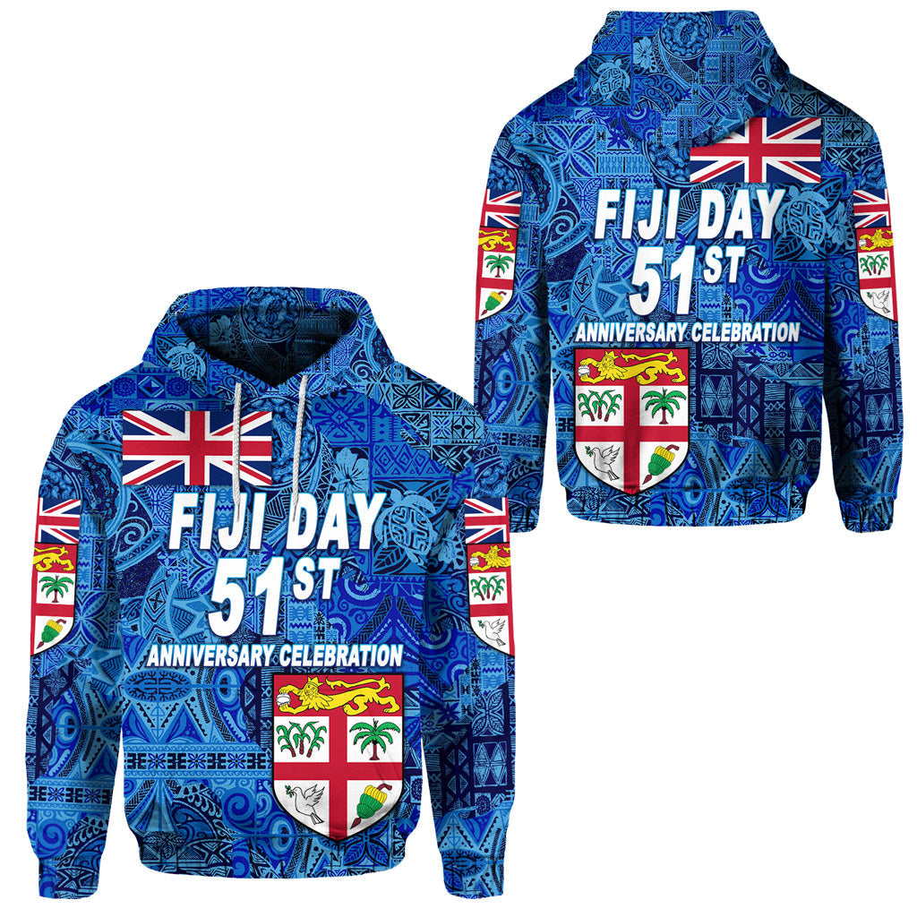 Fiji Day Hoodie Independence Anniversary Original Style