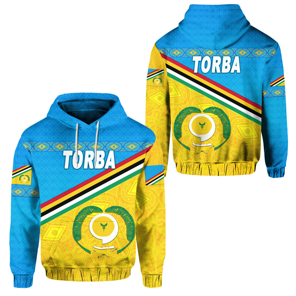 Torba Province Hoodie Vanuatu Pattern Unique Style