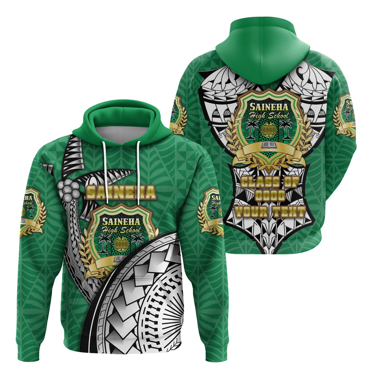 ( Personalised) Saineha Tonga Hoodie Polynesian Style Special Class of
