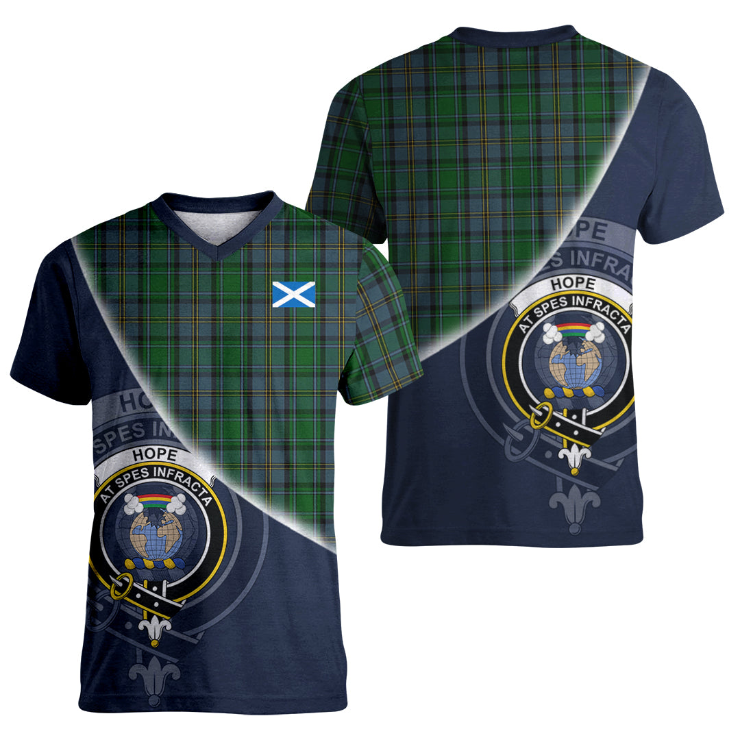 Printivon Hope Vere Tartan Scottish Crest T Shirt