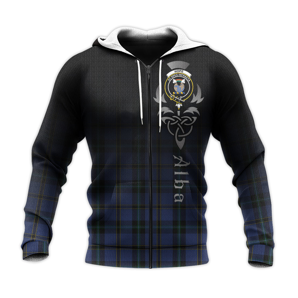 Printivon Hope Vere Weir Tartan Crest Alba Celtic Hoodie