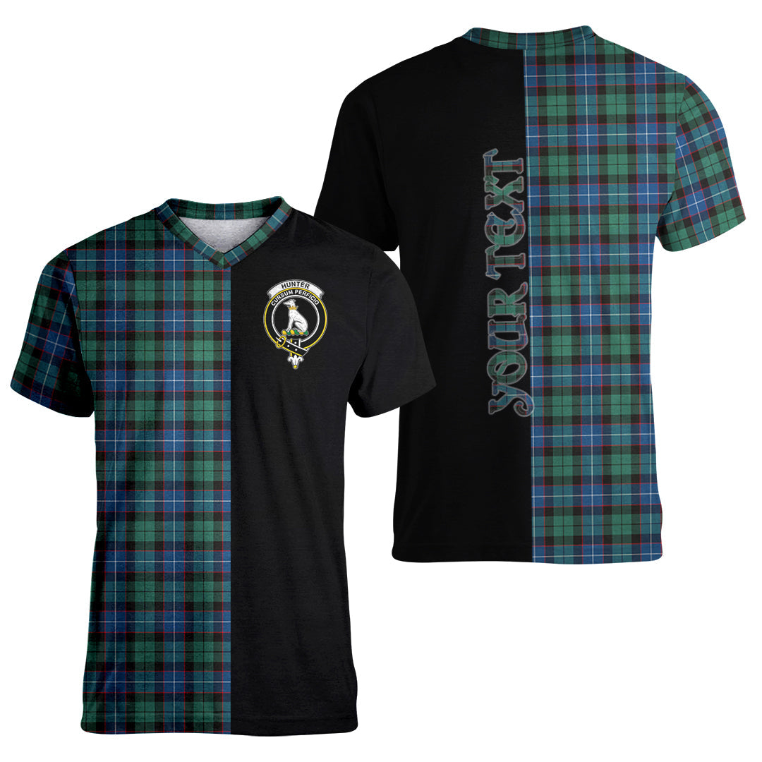 Printivon Hunter Ancient Tartan Personalize Half T shirt