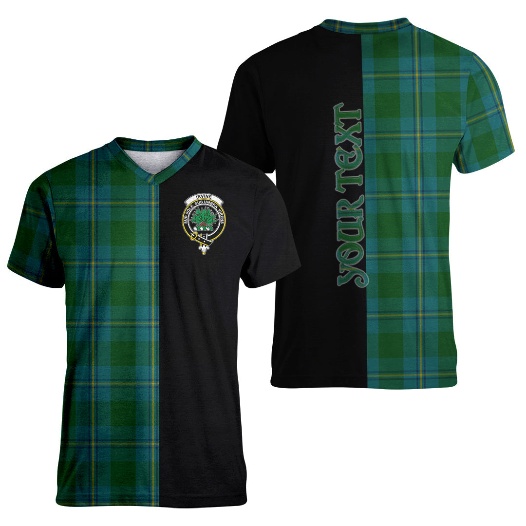 Printivon Irving of Bonshaw Tartan Personalize Half T shirt