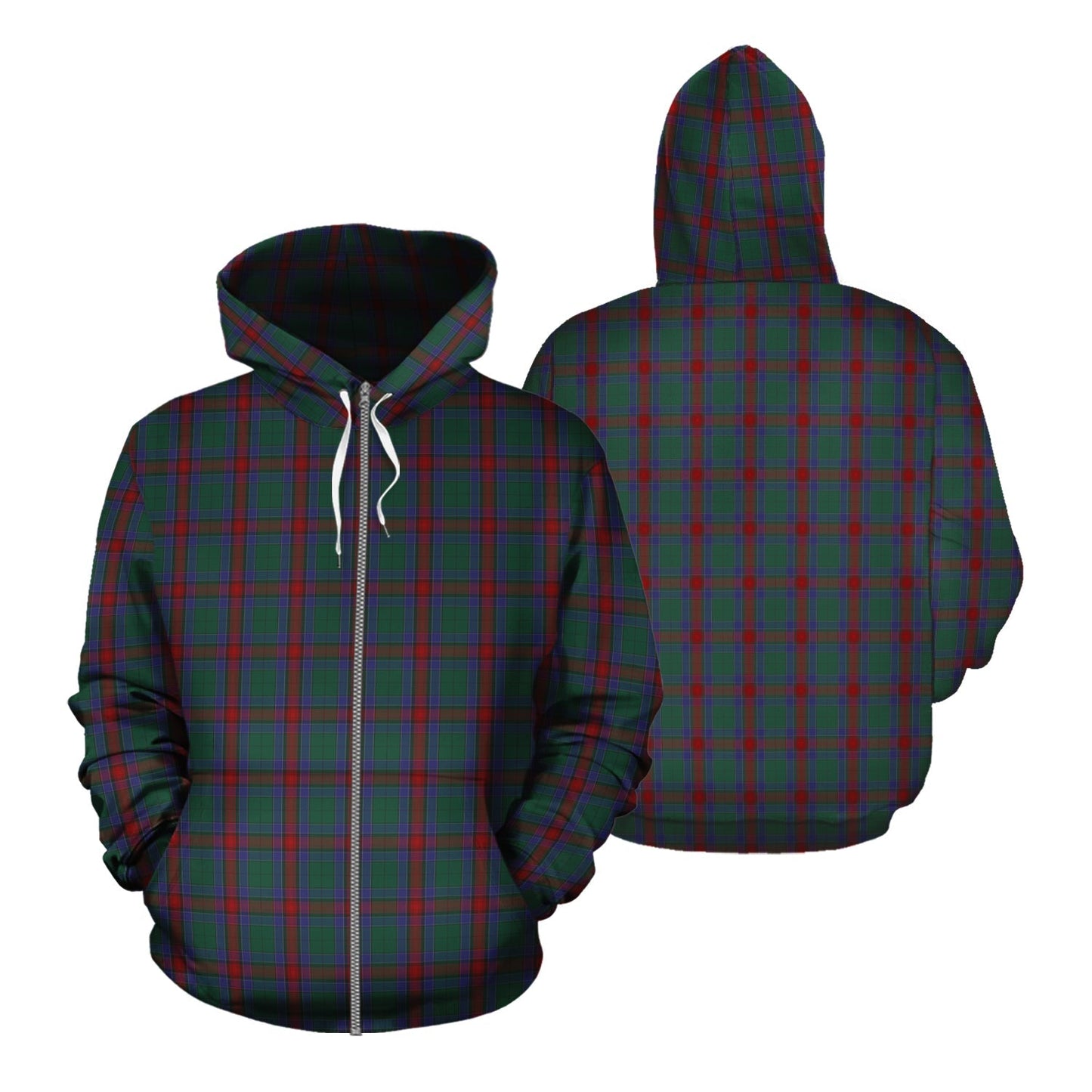 Printivon Jardine Dress Tartan Hoodie