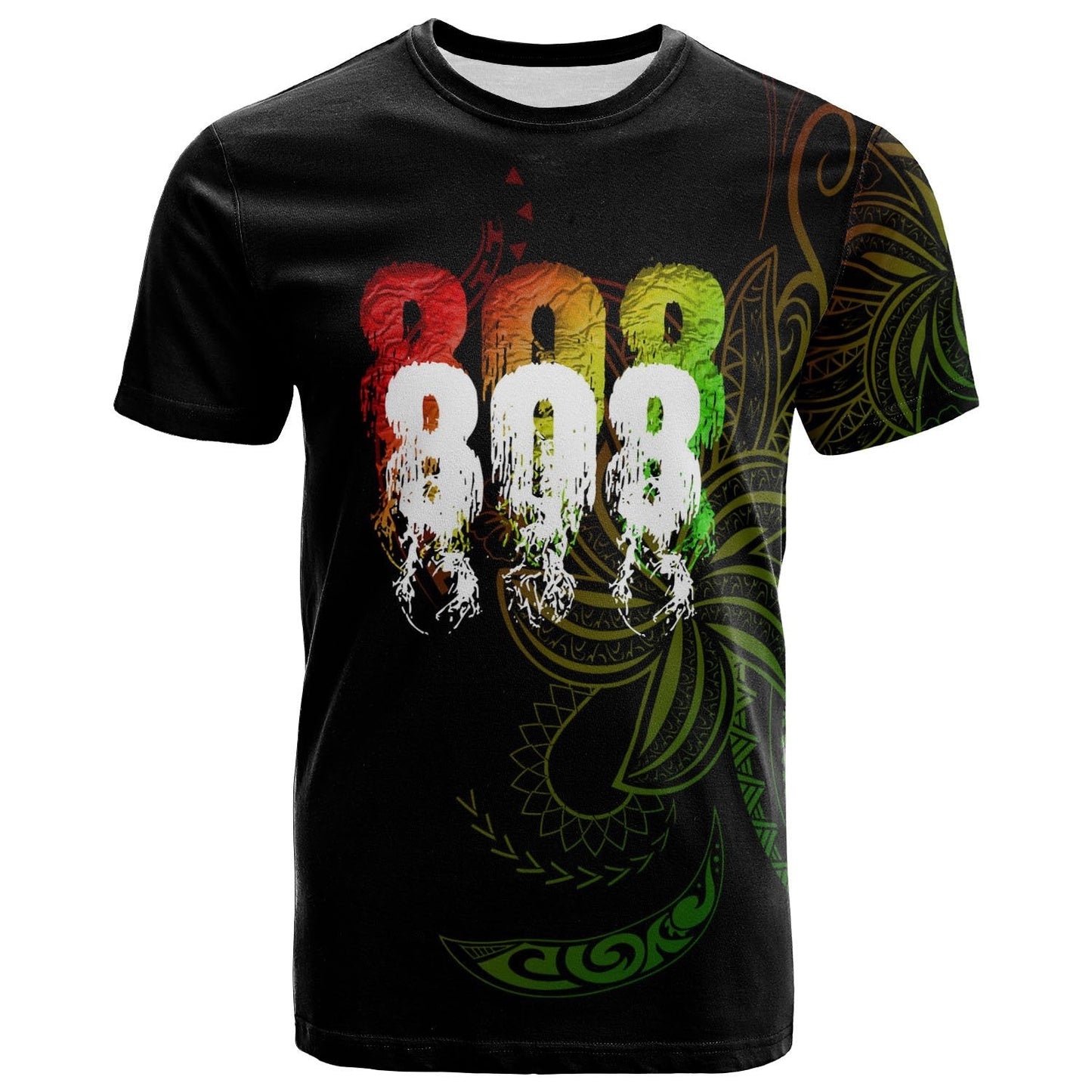 Hawaii Kanaka Maoli T Shirt Country Code With Seal