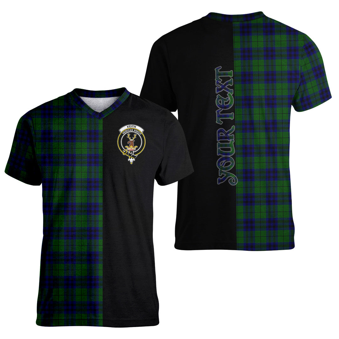 Printivon Keith Modern Tartan Personalize Half T shirt