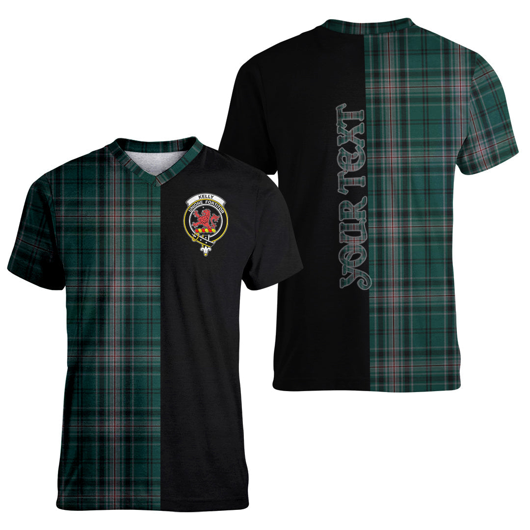 Printivon Kelly of Sleat Hunting Tartan Personalize Half T shirt