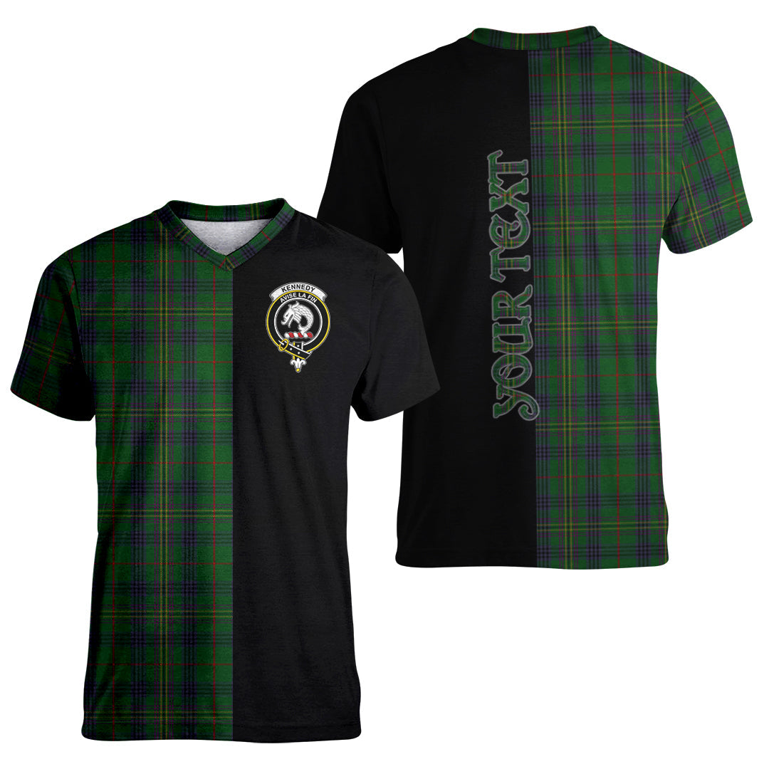 Printivon Kennedy Tartan Personalize Half T shirt