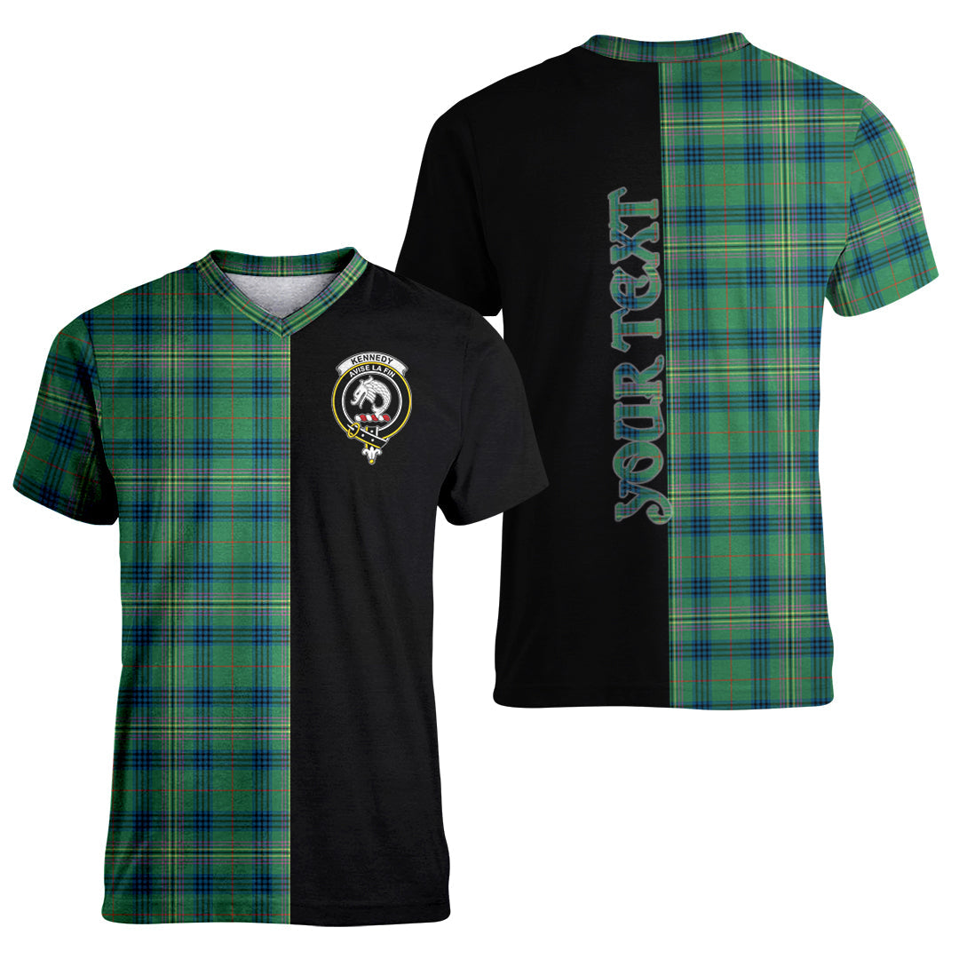 Printivon Kennedy Ancient Tartan Personalize Half T shirt