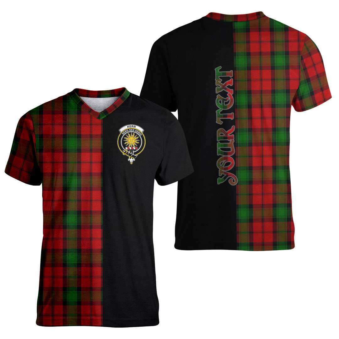 Printivon Kerr Tartan Personalize Half T shirt