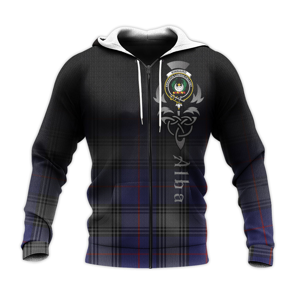 Printivon Kinnaird Tartan Crest Alba Celtic Hoodie
