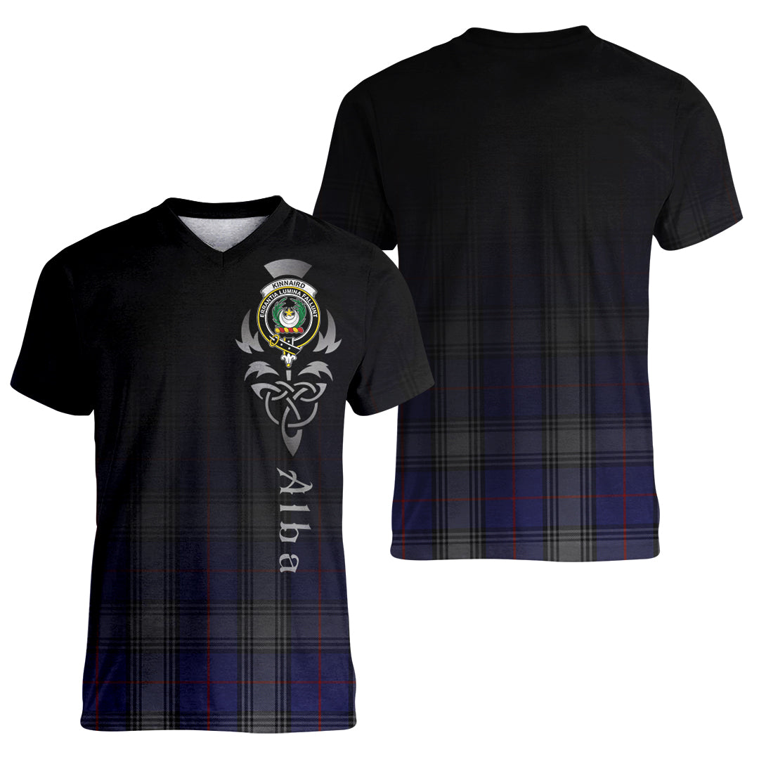 Printivon Kinnaird Tartan Crest Alba Celtic T Shirt