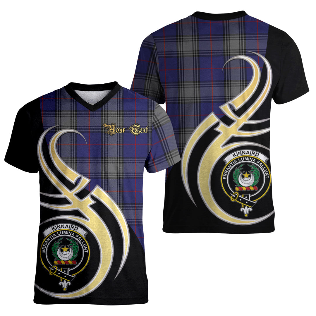 Printivon Kinnaird Tartan Crest Believe In Me T Shirt
