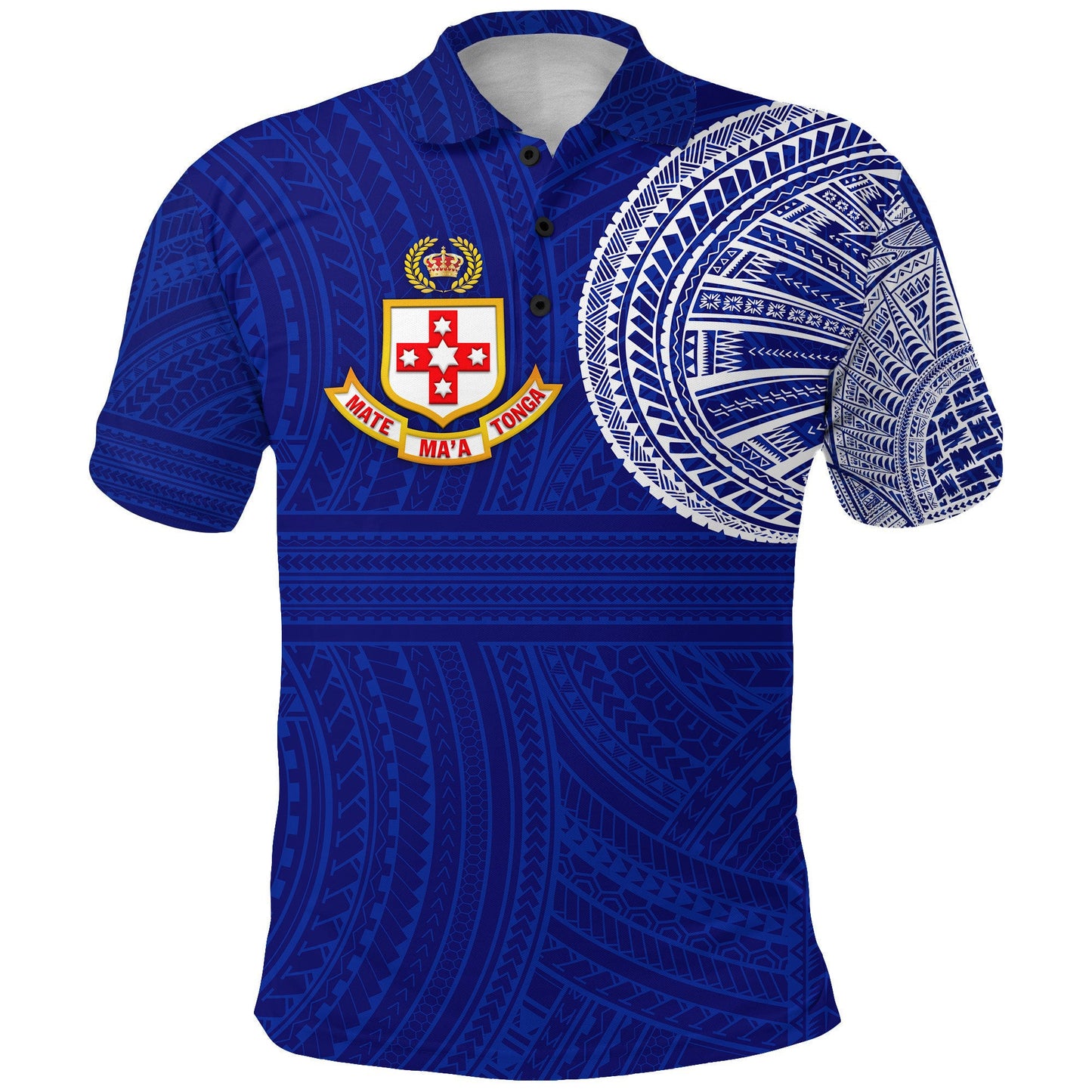Kolisi Tonga Polo Shirt All Over Print