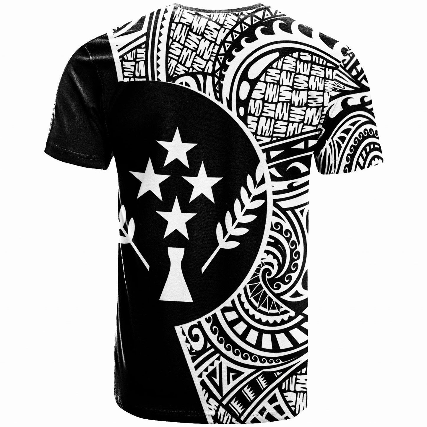 Kosrae T Shirt Kosrae Go Fishing Black Color