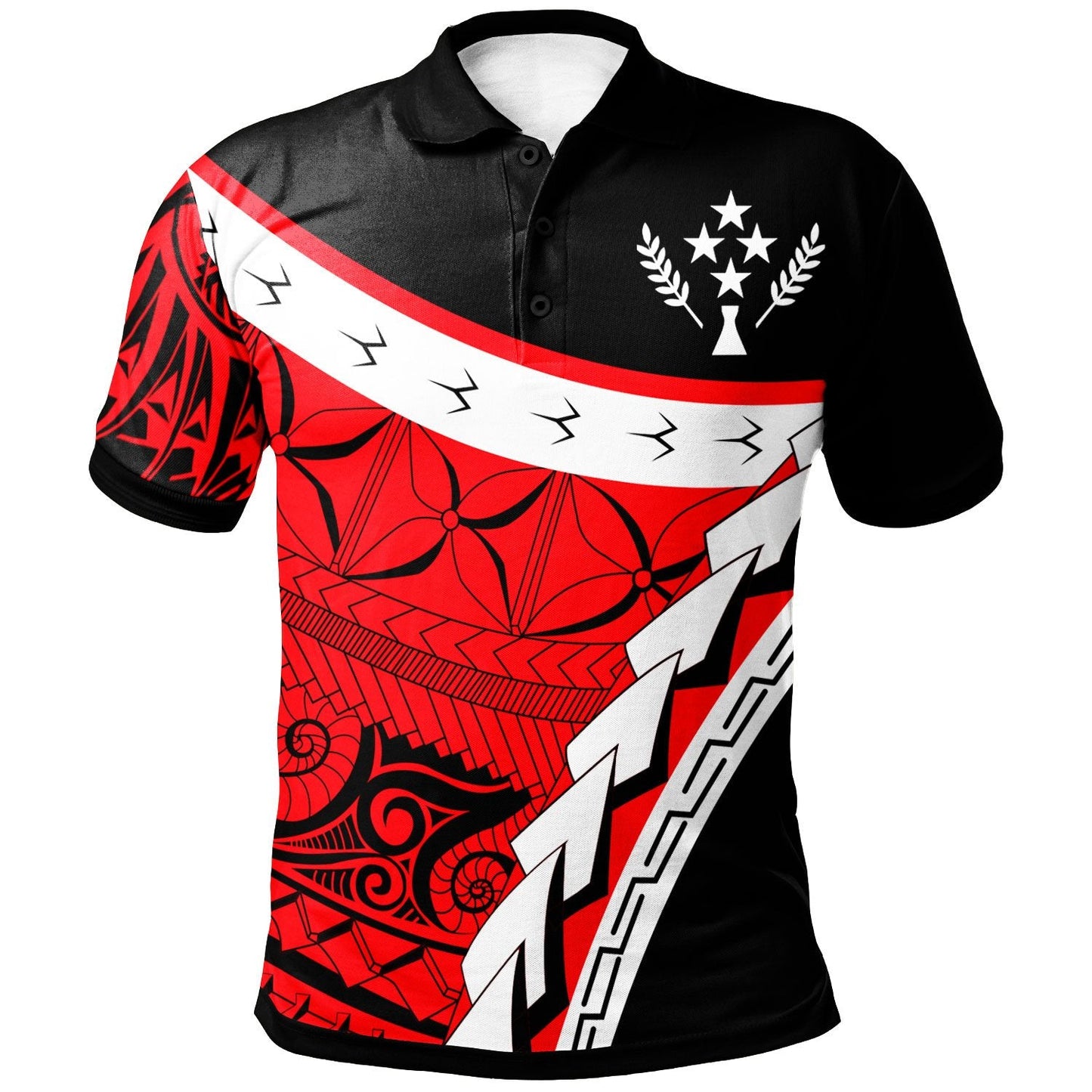Kosrae Polo Shirt - Proud Of Kosrae Printed Shirt