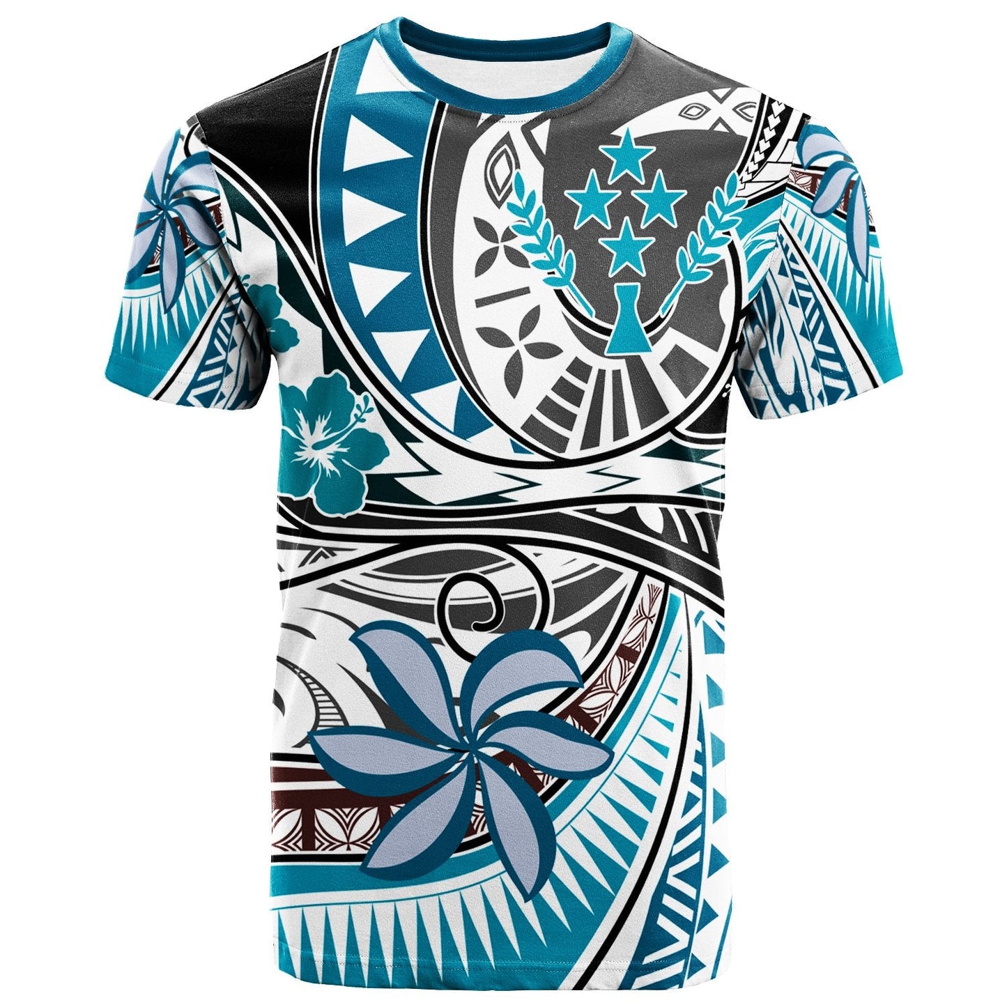 Kosrae T Shirt Flower And Flow