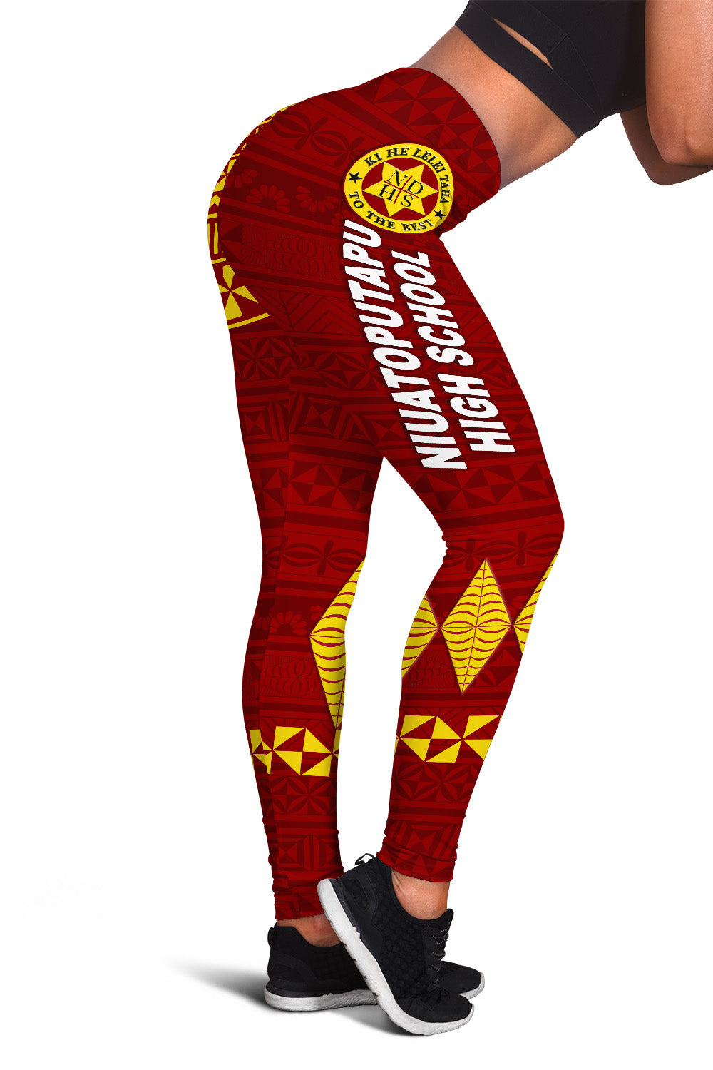 Tonga Niuatoputapu High School Women Leggings Simple Style