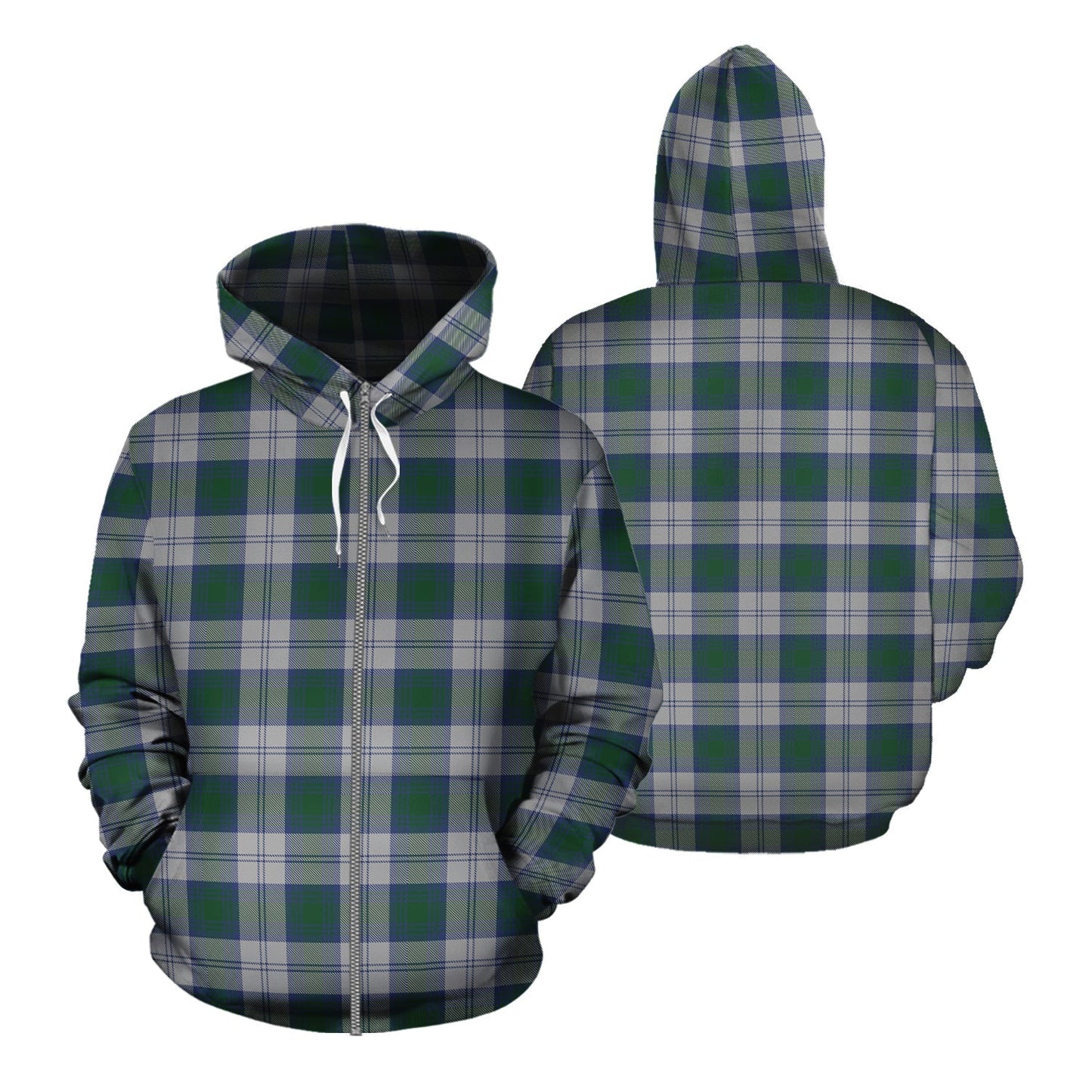 Printivon Lindsay Dress Tartan Hoodie