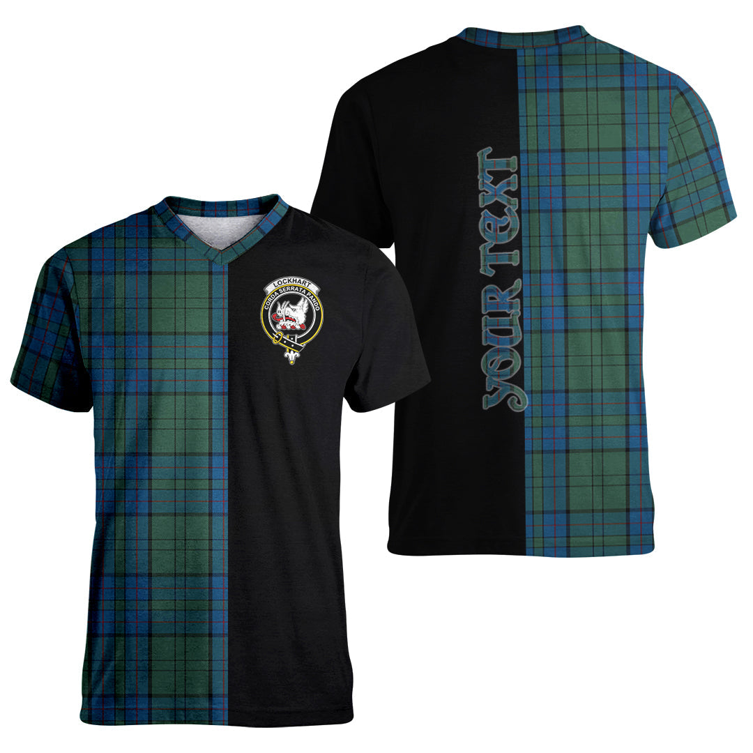 Printivon Lockhart Tartan Personalize Half T shirt