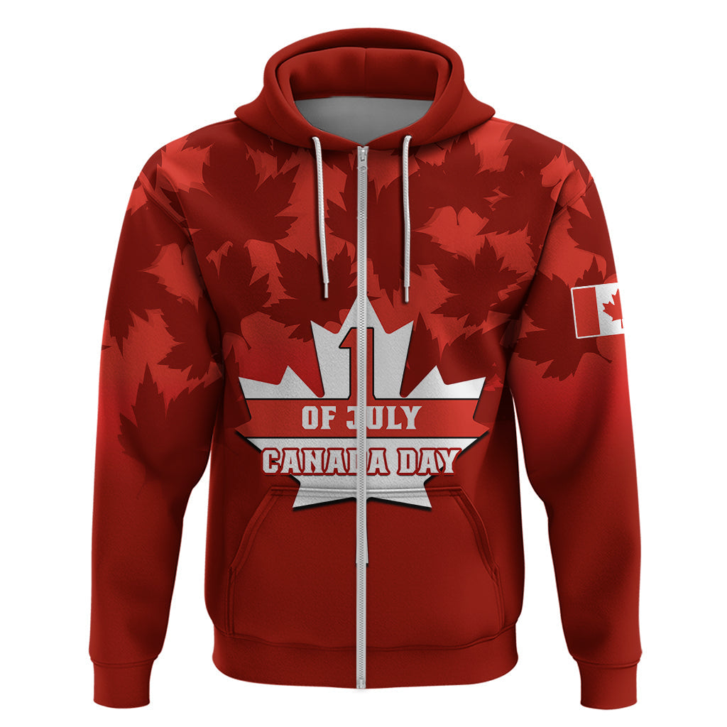 Custom 1 July Canada Independence Day Hoodie Canadian Maple Leaf Happy 156Th Anniversary