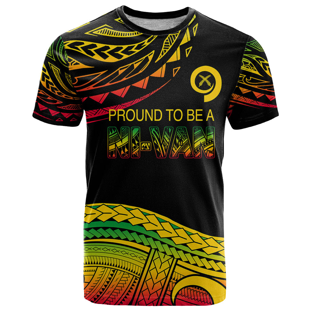 Tribal Vanuatu T Shirt Pround To Be A Ni-Van