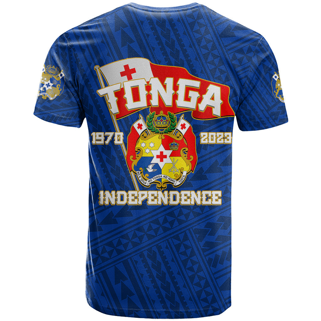 Tonga Independence T Shirt 2023 Blue Style