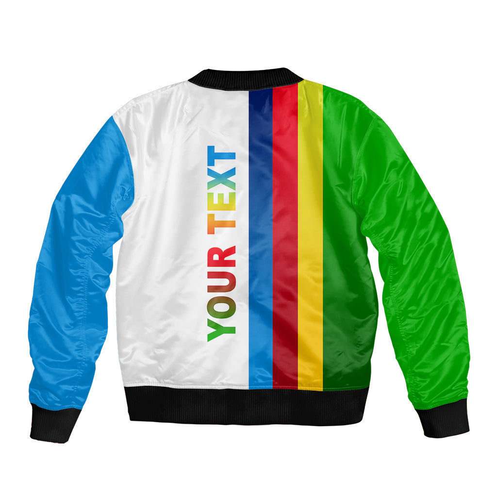 Eritrea Day Bomber Jacket Flag Color