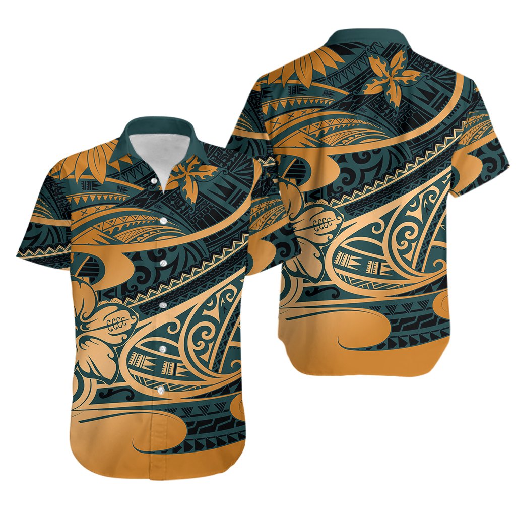 Polynesian Tribal Hawaiian Shirt