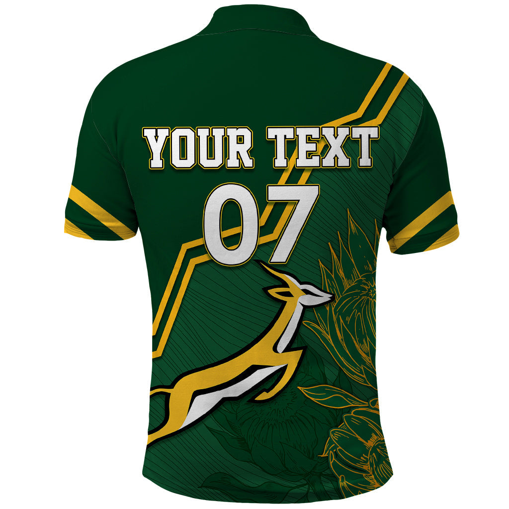 South Africa Rugby 2023 Polo Shirt Champions GO Bokke