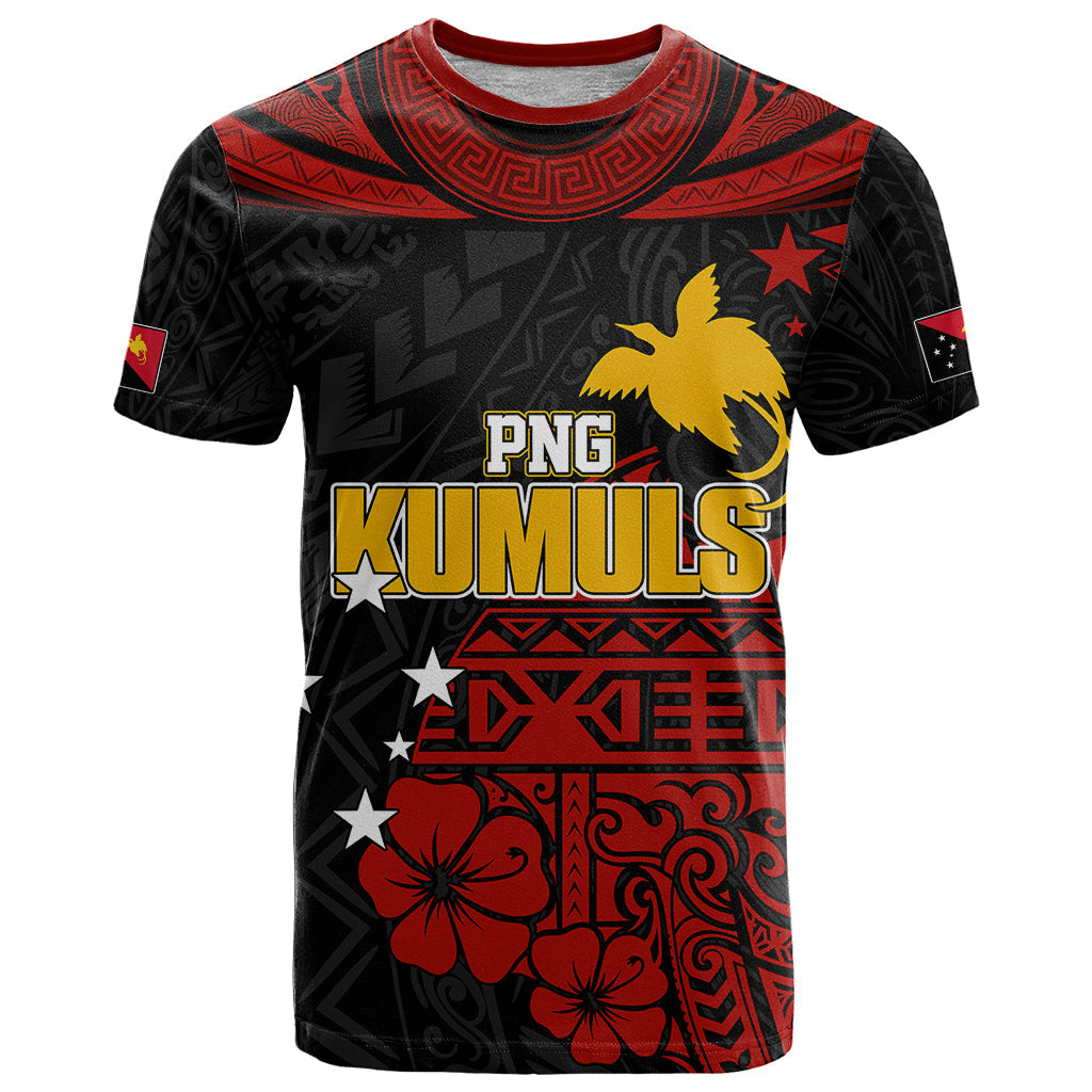 PNG Kumuls Rugby T Shirt Motuan Mix Patterns