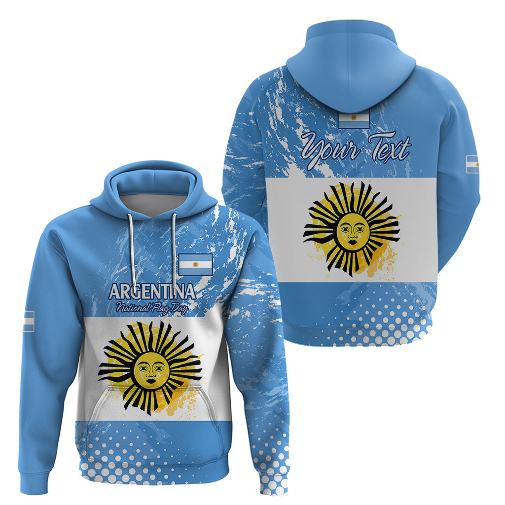 Custom Argentina National Flag Day Hoodie Da de la Bandera Nacional