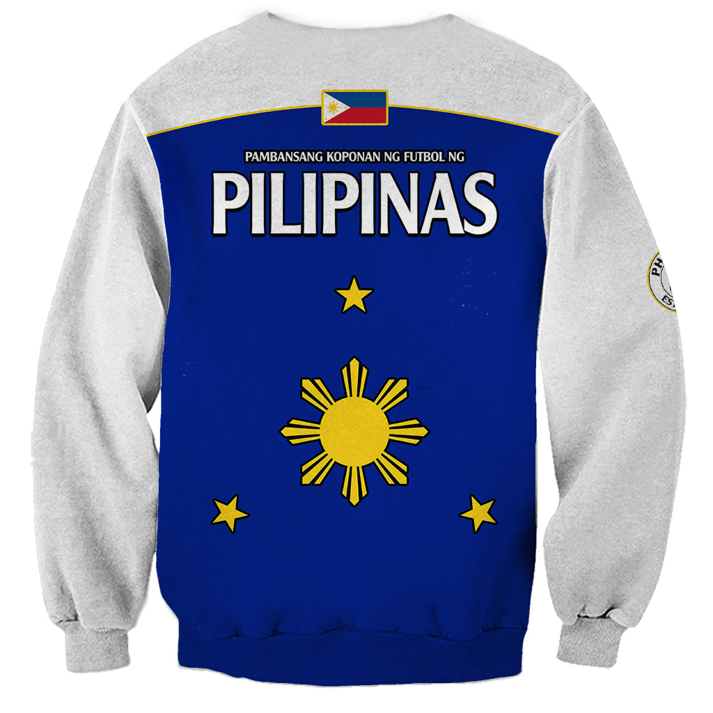 Philippines Concept Home Football Sweatshirt Pilipinas Flag White Style 2023