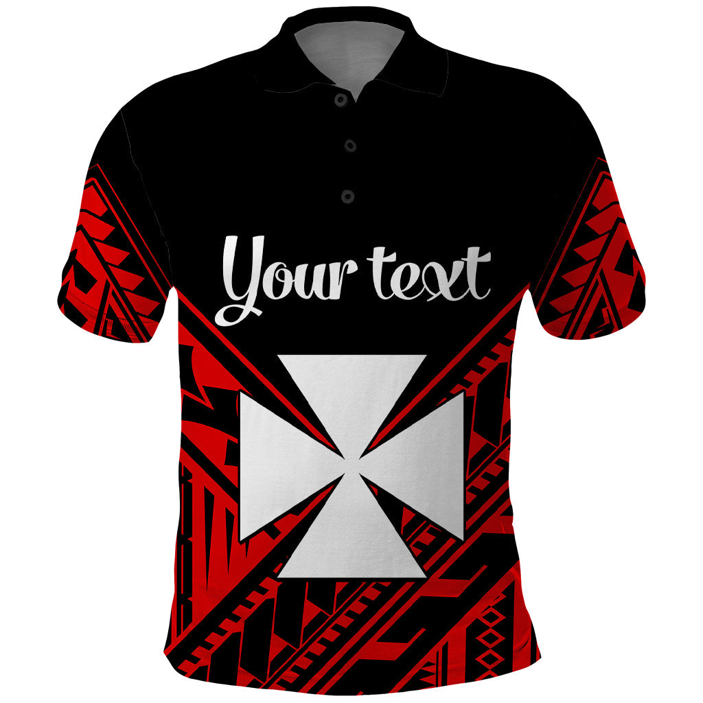 Custom Personalised Wallis et Futuna Polo Shirt Happy Independence Day